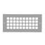 Grille carrée en aluminium Reggio-82575360-40045189