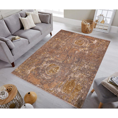 Kellyanna One-of-a-Kind Rectangle: 7'10'' X 9'9'' 1990s Area Rug in