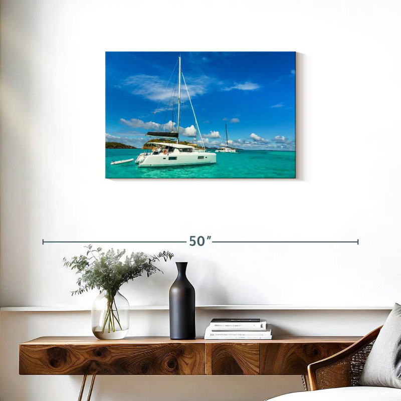 Mehar Catamarans dans les Caraïbes, H 20 po x l 30 po
