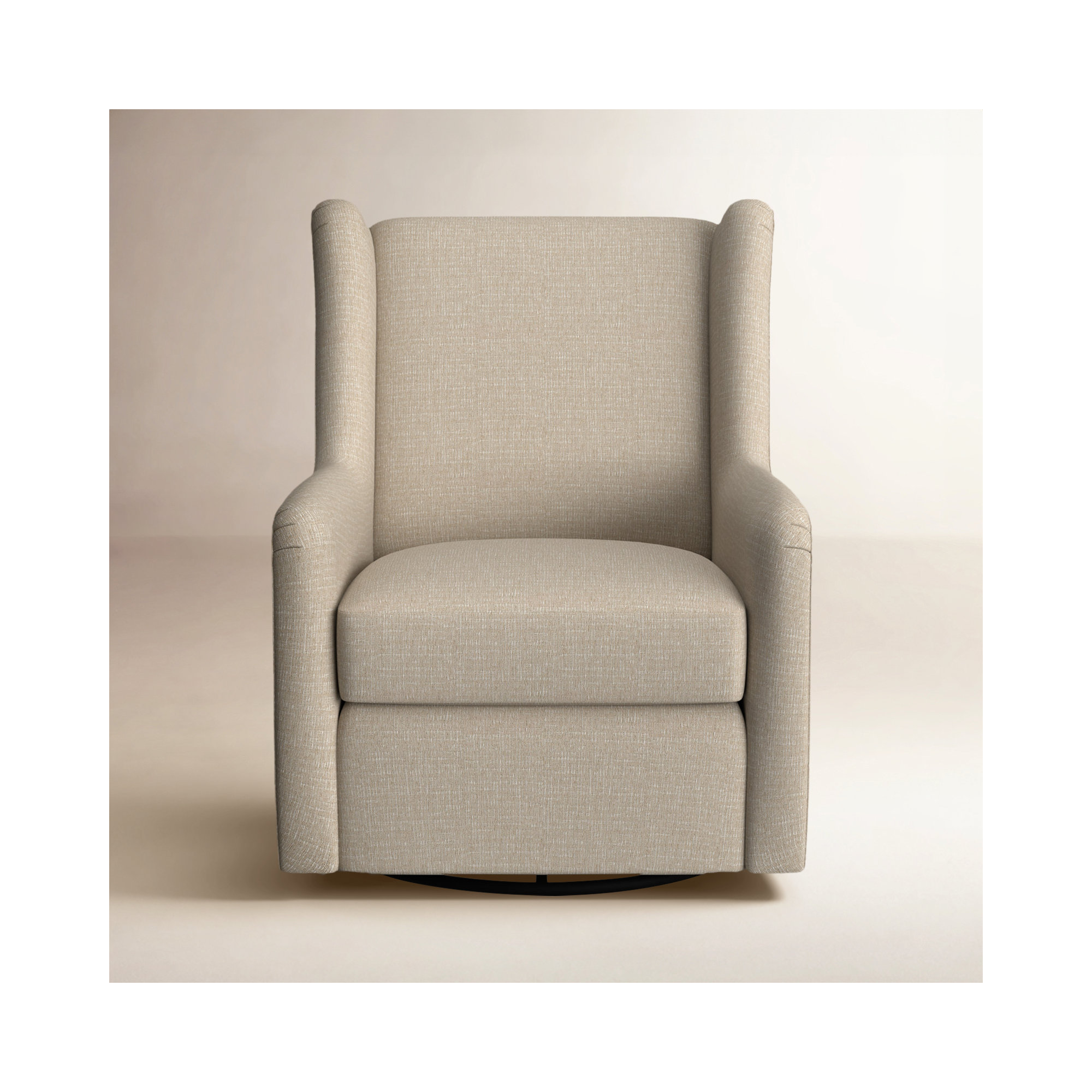 Upholstered Swivel Glider, Radical Porcelain Performance