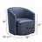 Armino Midnight Faux Leather Swivel Barrel Chair-1044140583