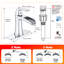 Waterfall Bathroom Faucet With Pop-Up Drain And Deck Plate – Single Handle, Hot & Cold Control-124971326