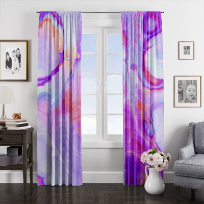 Wirrida Semi Sheer Curtain Pair