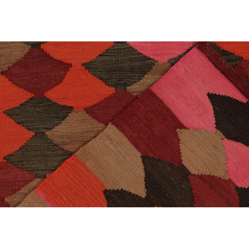 Kilim & Flat Weave One-of-a-Kind 3'10"x4'5" Area Rug