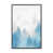 Cadre photo simple en zinc vieilli