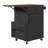 39.3" Farmhouse Kitchen Island With Drop Leaf-953890825