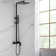 Système de douche complet avec valve brute