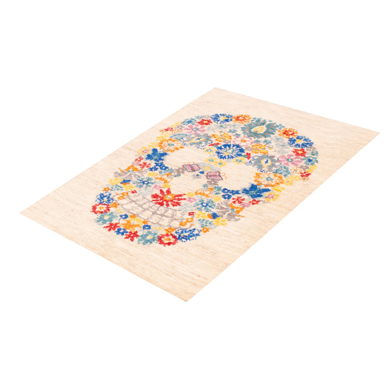 Tapis crème Peshawar Finest 4 pi 0 po x 5 pi 11 po