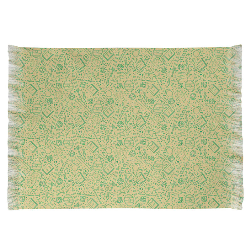 Tapis jaune/vert rpg Mcguigan, Non