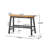 Yantarni Solid Wood Bench