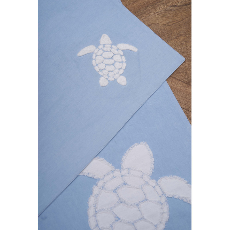 Ensemble de 6 napperons Tortue