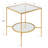 Lenzee Glass Top End Table
