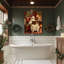 "P&L Art Whimsical Christmas Ghost", impression sur toile encadrée Cozy Holiday Home Decor-1052184368