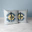 Coussin décoratif Yoga Posture-101109818