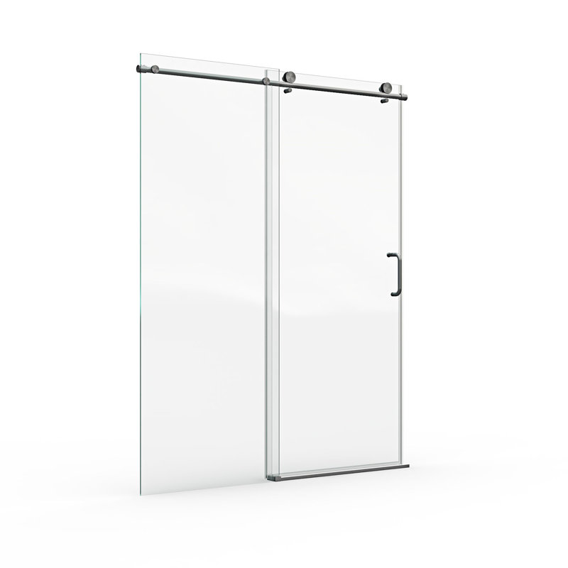 Frameless Single Sliding Shower Door
