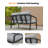 3-Seater Aluminum Outdoor Sofa with Thick Cushions – Rust-Proof, All-Weather Patio Couch for Balcony, Backyard & Poolside-1973549992-1973549995
