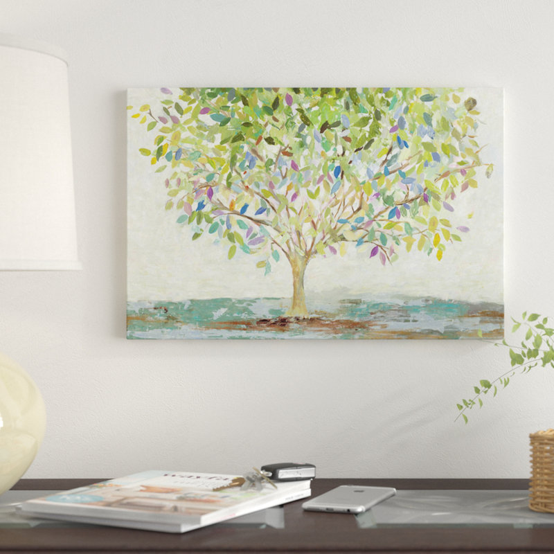 « couleur oxygène », impression sur toile, H 26 po x l 40 po x P 1,5 po, Toile tendue, Pas de tapis