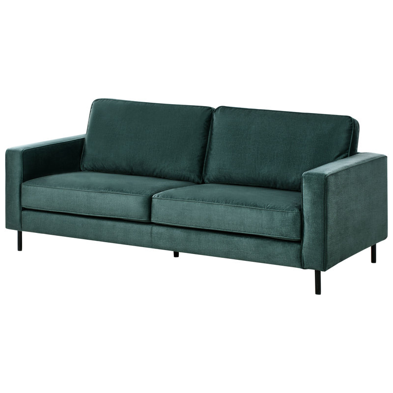3 Seater Sofa Telluride, Green Velvet