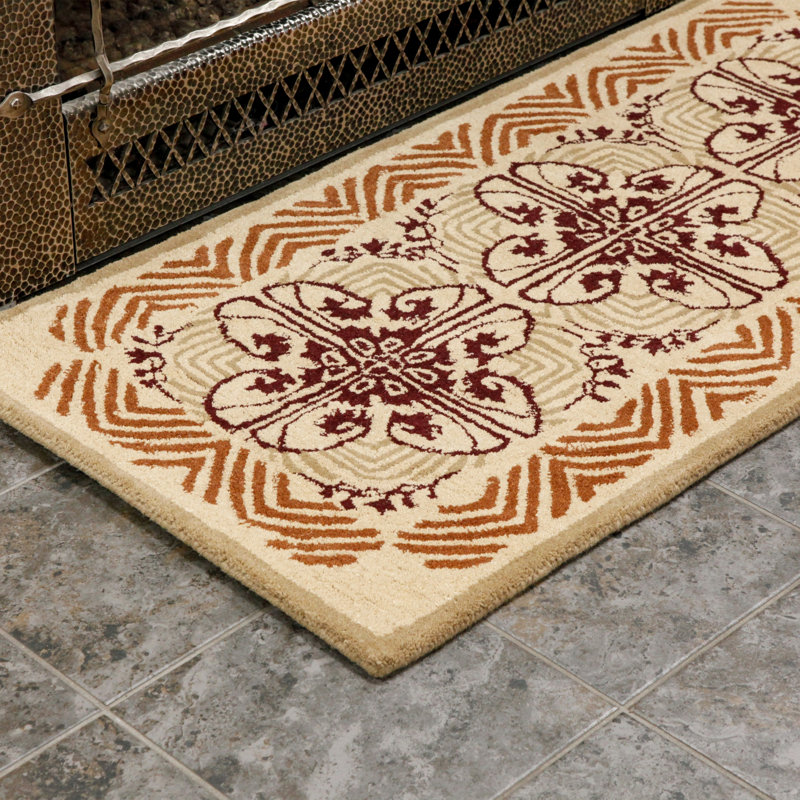 Tapis de la surface en laine Geloff