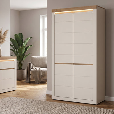 Berghildur Plywood / Laminate Board Wardrobe