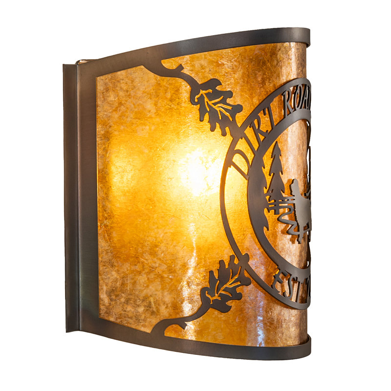 1 - Light Flush Mounted Sconce