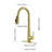 Versatile Pull-Out Spray Kitchen Faucet with 360° Rotation and Multiple Water Settings for Efficient Use-115593327