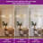 Marais 9 - Light Crystal Candle Style Wagon Wheel Chandelier-150083993