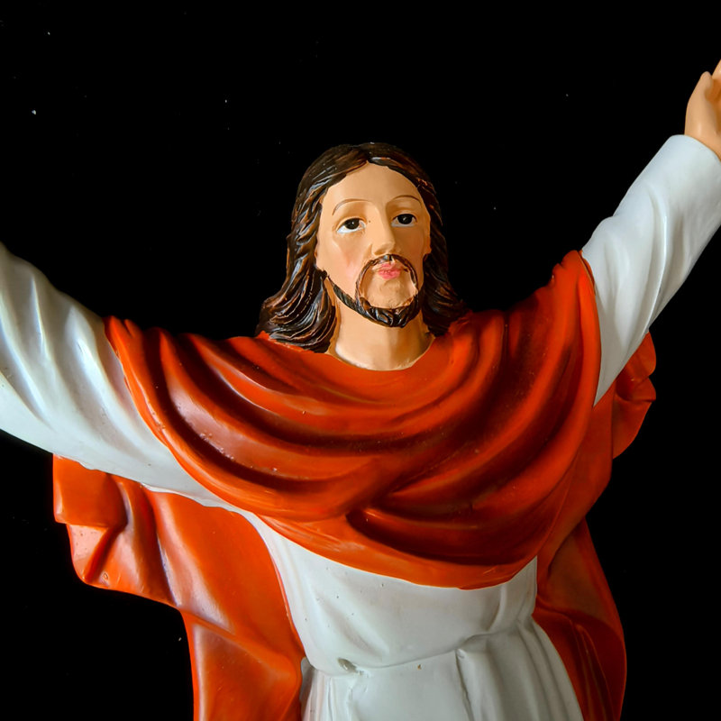 Jesus statue wall decoration