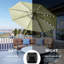 Cristina 300cm Lighted Cantilever Parasol