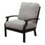 Chaise de patio avec coussins Joanie