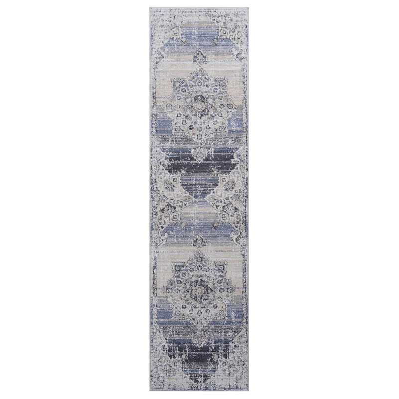 Collection Medallion Runner Rug, Runner 2'2" x 8'