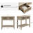 Tilghmanton 32.00'' Solid Wood Console Table