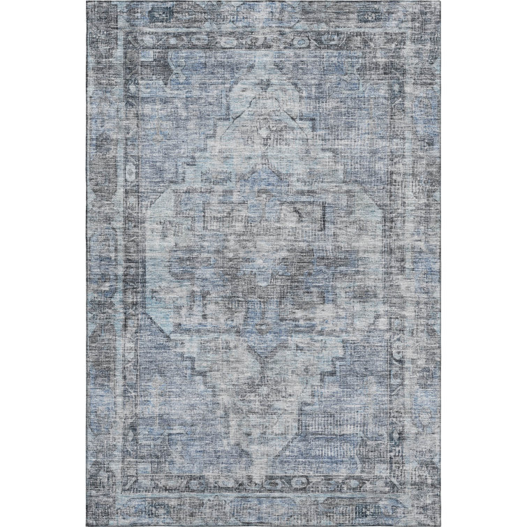 Premium Machine Washable Lubbers AMF1729 Global Rug