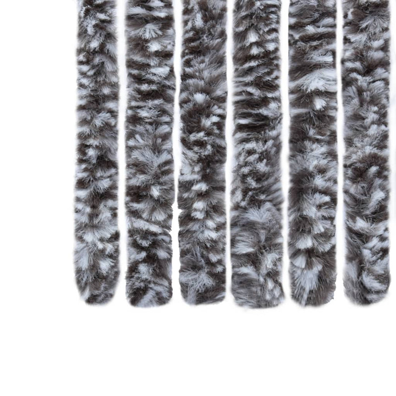 Blackout Single Curtain Panel, Black/Silver, 90 W x 220 D cm