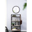 Miroir mural 20 "en X avec cadre en bois de noyer-129487247
