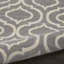 Tapis gris gris tissé à la machine