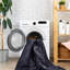 Tapis noir et gris lavable-36937564
