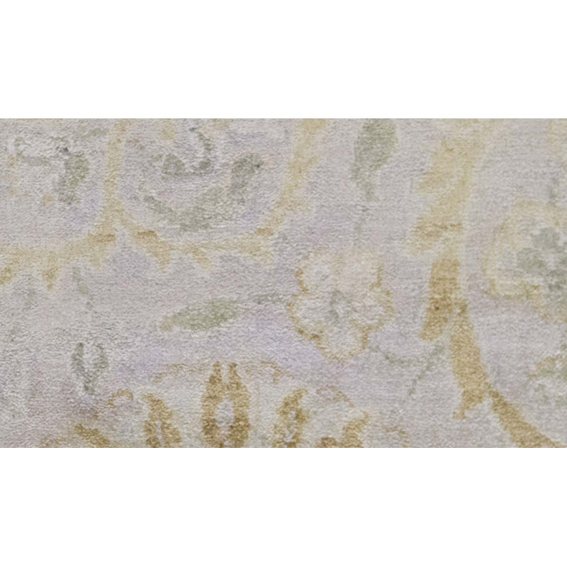 One-of-a-Kind 6'3" X 9'4" Silk Area Rug in