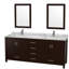 Sheffield 79" Double Bathroom Vanity Base Only-31336915