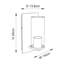 Alzahraa 1 -Light LED Dimmable Hardwired Armed Sconce-1485621624