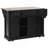 Lunara Kitchen Island with Drop Leaf, 4 Doors, 3 Drawers, and Adjustable Shelves-820114264