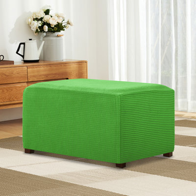 Pizarro Box Cushion Ottoman Slipcover