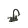 KOHLER Bellera Waschbeckenarmatur – 2 Griffe, Gebürstetes Nickel, Mit Pop-Up Ablauf, 1,0 GPM