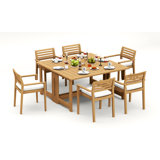 Montana Outdoor - Piece Teak Dining Set