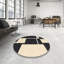 Tapis abstrait noir / beige-1887550082
