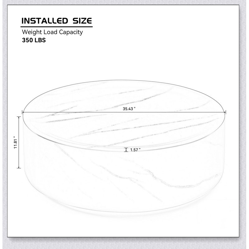 Table basse rectangulaire avec plateau en verre et tablette