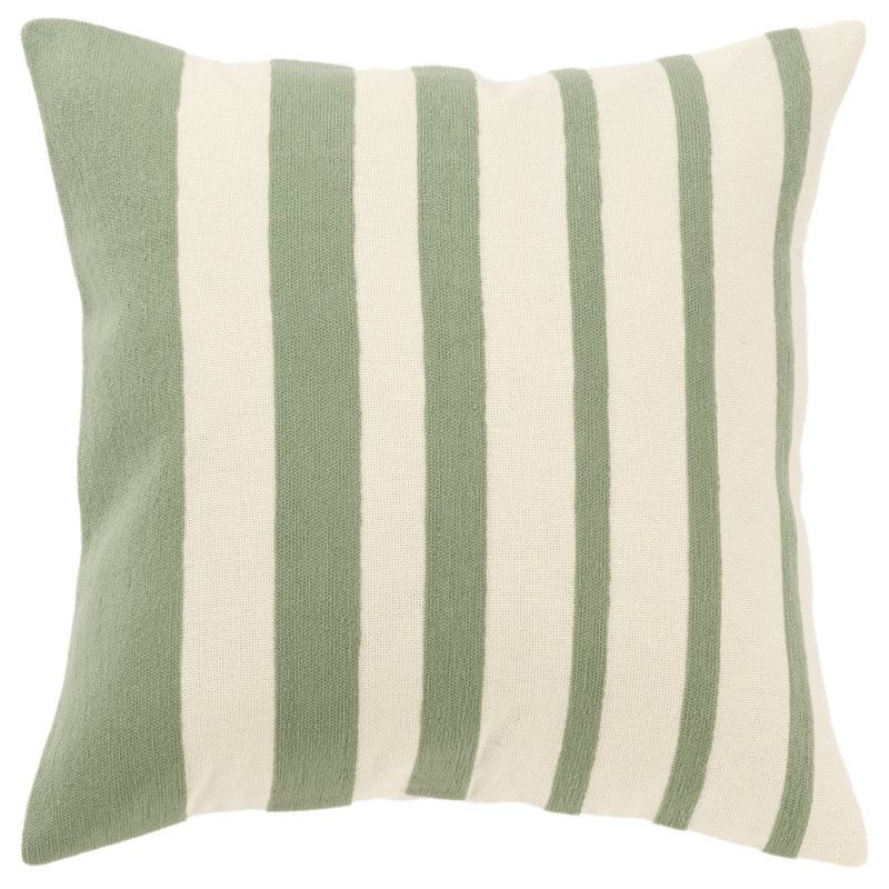 Coussin Karka, Vert / Naturel