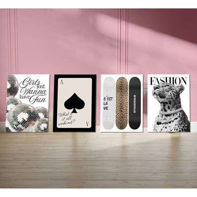 4 Piece Wrapped Canvas Print