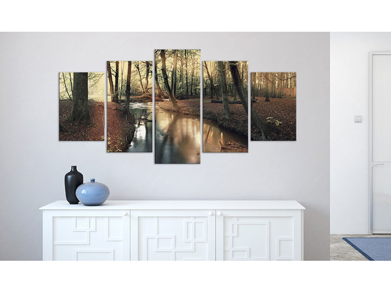 No Frame Print on Canvas, 100cm H x 200cm W