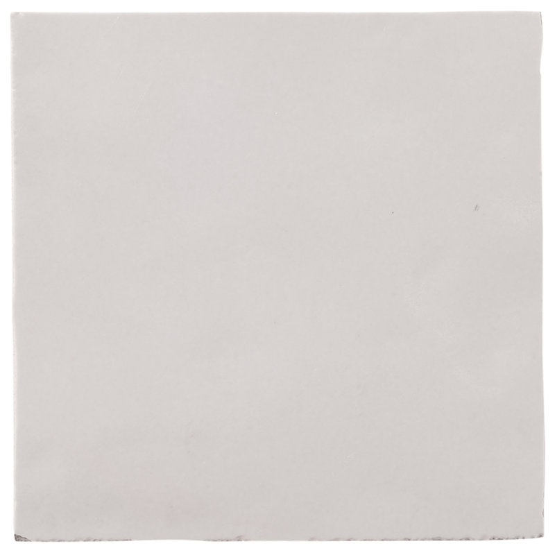 Virello 4x4 Glossy Ceramic Wall Tile, Cloud White
